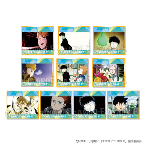 『モブサイコ100 III』トレーディングギラギラ色紙 BOX3【BOX】